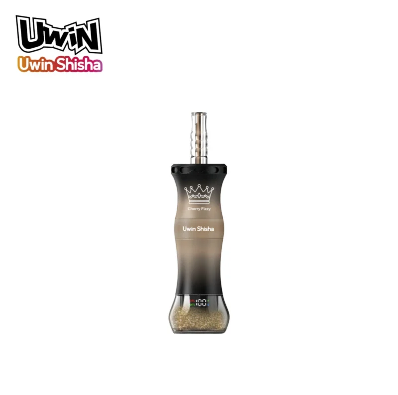 Uwin Shisha 300000 300k Züge Einweg-E-Zigarette DTL-Shisha Cherry Fizzy 3er-Set
