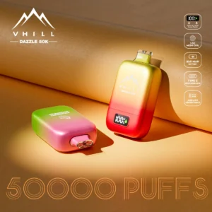 Vhill Dazzle 50000 50kパフ 使い捨てベイプデバイス