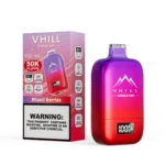Vhill Dazzle 50000 – Einweg-E-Zigarette mit 50.000 Zügen, Geschmacksrichtung „Mixed Berries“