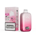 Vhill Dazzle 50000 – Einweg-E-Zigarette mit 50.000 Zügen, Geschmack „Peach Ice“