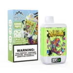 Vhill Twins 60k 60.000 Züge Einweg-E-Zigarette „Blue Razz Lemonade Lemon Lime“