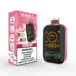 Vhill V32000 Einweg-E-Zigarette mit 32.000 Zügen, Geschmacksrichtung Kirsche-Limette-Himbeere