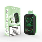Vhill V32000 Einweg-E-Zigarette mit 32.000 Zügen, Geschmacksrichtung Kiwi, Passionsfrucht und Guave
