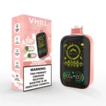Vhill V32000 Einweg-E-Zigarette mit 32.000 Zügen, Geschmack: Himbeere-Wassermelone
