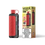 Vozol Gear Hookah 40000 (40.000 Züge) Einweg-E-Zigarette „Frozen Strawberry Kiwi“ (2 Stück)