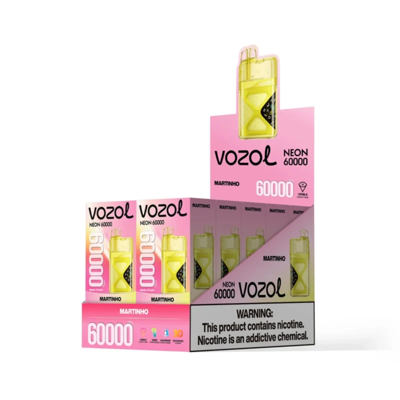 Vozol Neon 60000 60k Puffs Disposable Vape Martinho Device
