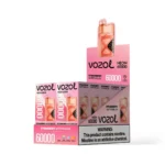 Vozol Neon 60000 60k Puffs Disposable Vape Strawberry Watermelon Device