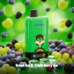 Airmez Fox 2-in-1 Pro 80k – Einweg-Vape mit 80.000 Zügen, Aromen: Grape Ice und Triple Berry