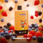 Airmez Fox 2-in-1 Pro 80k (80.000 Züge) Einweg-E-Zigarette „Mixed Berries“ von Dr. Blue