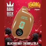 Bang Box 60000 – Einweg-Vape mit 60.000 Zügen in den Geschmacksrichtungen Brombeere, Kirsche und Cola
