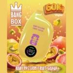 Bang Box 60000 – Einweg-E-Zigarette mit 60.000 Zügen, Geschmacksrichtung Kiwi, Passionsfrucht und Guave