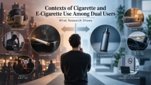 Contexts of Cigarette and E-Cigarette Use Among Dual Users