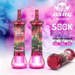 Qq Bang Shisha Einweg-E-Zigarette mit 500.000 Zügen, Erdbeer-Geschmack
