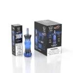 Uor Al Bang 300k 300000パフ 使い捨てベイプ ブルーベリー 3台セット