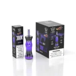 Uor Al Bang 300k 300,000パフ 使い捨てベイプ グレープアイス 2台セット