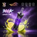 Uor Al Bang 30万パフ 300000 Puffs 使い捨てベイプ レモンライム 3台セット