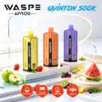 Waspe 500k – Einweg-E-Zigaretten-Gerät mit 500.000 Zügen