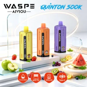 Waspe 500k – Einweg-E-Zigaretten-Gerät mit 500.000 Zügen