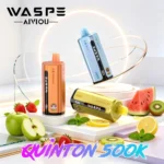 Waspe 500k 500.000 Züge – EU-Lager – 2 Einweg-E-Zigaretten