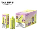Waspe 500k 500.000 Züge Erdbeere, Kiwi, Sex on the Beach, Wassermelone, Eis, Apfel, Maulbeersaft – 3 Einweg-E-Zigaretten