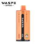 Waspe 500k 500.000 Züge Wassermelone, Eis, Zitrone, Limette, Monster, Kirschen, Heidelbeere, Rosa, Minze – 3 Einweg-E-Zigaretten