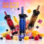 Waspe Shisha Hookah 300.000 Züge Einweg-E-Zigarette, 7er-Pack