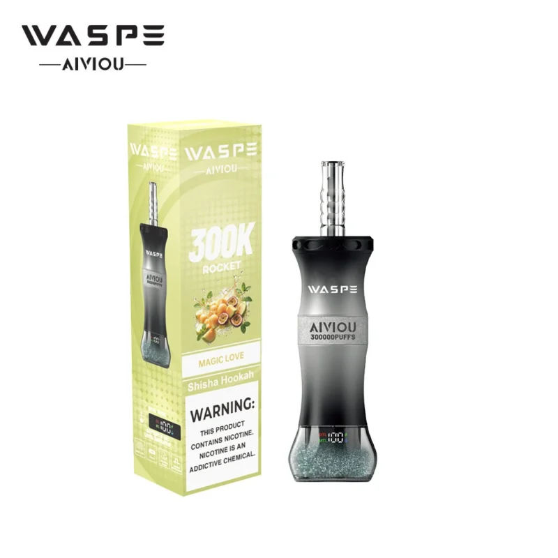 Waspe Shisha Hookah 300.000 Züge Einweg-Vape „Magic Love 2“