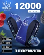 Vozolvapen Al Fakher Cloud Box 12.000 Züge, Blaubeer-Himbeer-Geschmack, EU-Lager, Einweg-E-Zigarette
