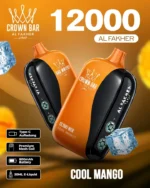 Vozolvapen Al Fakher Cloud Box 12.000 Züge, Geschmack „Cool Mango“, EU-Lager, Einweg-E-Zigarette