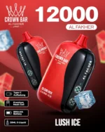 Vozolvapen Al Fakher Cloud Box 12.000 Züge, Geschmack „Lush Ice“, aus dem EU-Lager, Einweg-E-Zigarettengerät
