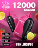 Vozolvapen Al Fakher Cloud Box 12.000 Züge, Geschmack „Pink Lemonade“, aus dem EU-Lager, Einweg-E-Zigarettengerät