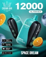 Vozolvapen Al Fakher Cloud Box 12.000 Züge, Geschmack „Space Dream“, aus dem EU-Lager, Einweg-E-Zigarettengerät