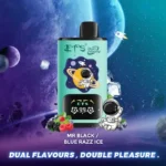 Vozolvapen Ets Dual Galaxy 30.000 Züge Mr Black Blue Razz Ice Geschmack Display 1 EU-Lager