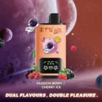 Vozolvapen Ets Dual Galaxy 30.000 Züge, Geschmack „Passion Berry Cherry Ice“, Display, EU-Lager