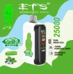 Vozolvapen Ets Monster 25.000 Züge, Geschmack „Mighty Mint Ice“, Display, Lager in der EU