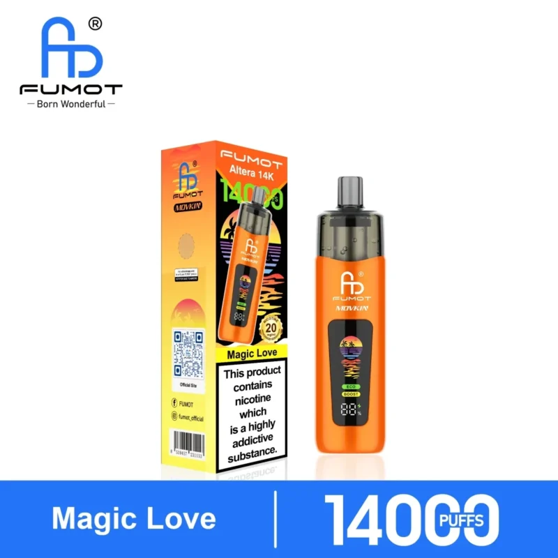 Vozolvapen Fumot Altera 14k Magic Love – Gerät und Verpackung – EU-Lager