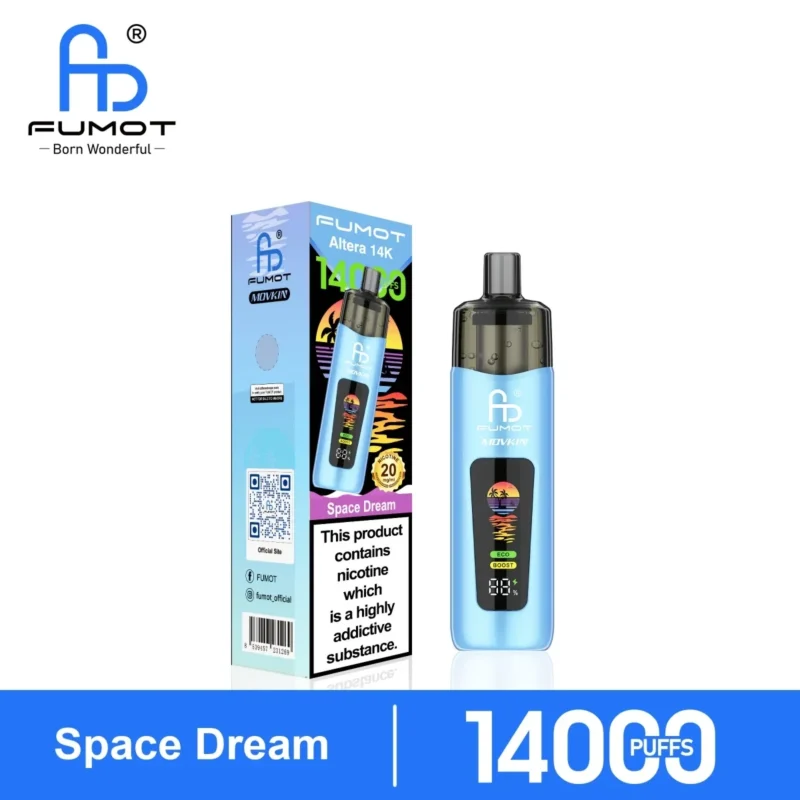 Vozolvapen Fumot Altera 14k Space Dream – Gerät und Verpackung – EU-Lager