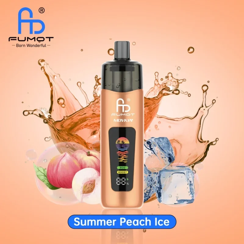 Vozolvapen Fumot Altera 14k Summer Peach Ice Fruit Splash – Einweg-Vape-Gerät aus dem EU-Lager