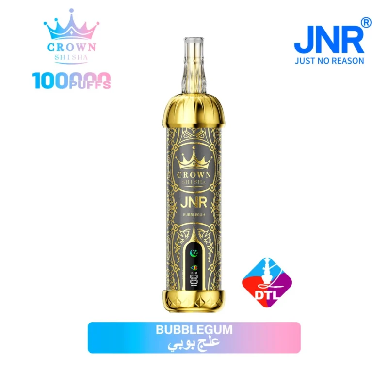 Vozolvapen Jnr Crown Shisha 100.000 Züge, Geschmacksvariante Cs16 Bubblegum, 16 Stück, EU-Lager