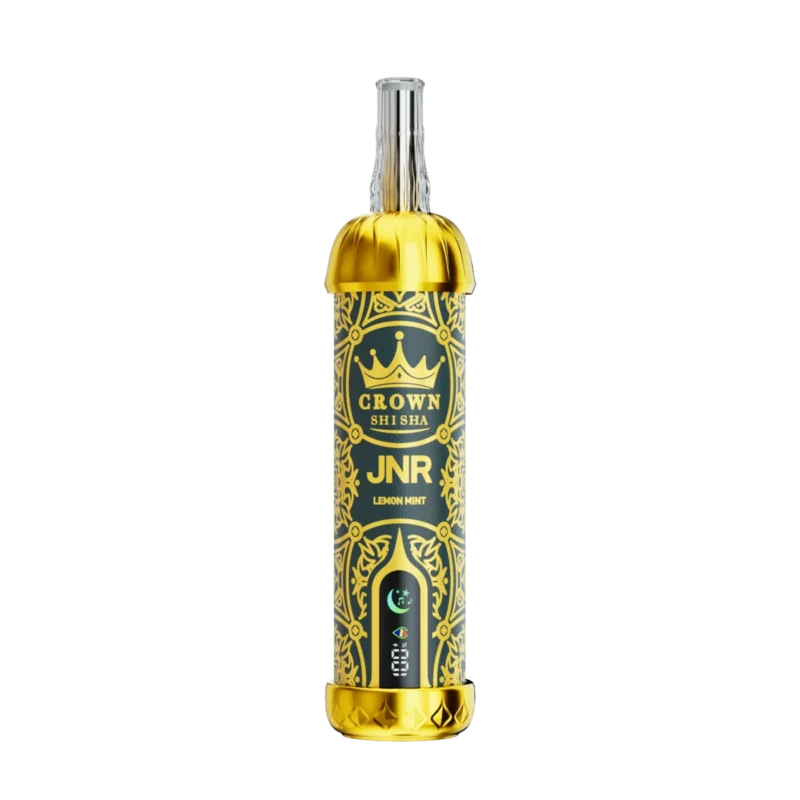Vozolvapen Jnr Crown Shisha 100.000 Züge – Produktansicht von vorne – Lemon Mint 07 – EU-Lager – Einweg-E-Zigarettengerät