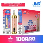 Vozolvapen Jnr Crown Shisha 100.000 Züge, mittlere Packung, 18 Strawberry Bubblegum, 10 EU-Lager, Einweg-E-Zigarettengerät