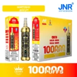 Vozolvapen Jnr Crown Shisha 100.000 Züge, mittlere Packung, 2 Martinho, 12, EU-Lager, Einweg-E-Zigarettengerät