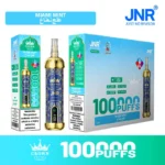 Vozolvapen Jnr Crown Shisha 100.000 Züge, mittlere Packungsgröße, Minzgeschmack, 05 EU-Lager, Einweg-Vape-Gerät