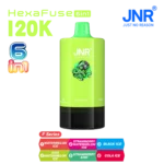 Vozolvapen Jnr Hexafuse 6-in-1, 120.000 Züge, Geschmacksauswahl, F-Serie 06, EU-Lager