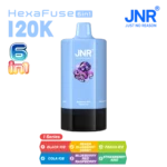 Vozolvapen Jnr Hexafuse 6-in-1, 120.000 Züge, Geschmacksauswahl, I-Serie 09, EU-Lager