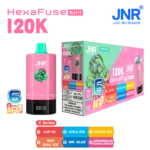 Vozolvapen Jnr Hexafuse 6-in-1, 120.000 Züge, mittlere Verpackung, C-Serie 03, EU-Lager, Einweg-E-Zigarettengerät