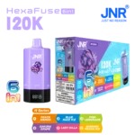 Vozolvapen Jnr Hexafuse 6-in-1, 120.000 Züge, mittlere Verpackung, H-Serie 08, EU-Lager, Einweg-E-Zigarettengerät
