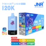 Vozolvapen Jnr Hexafuse 6-in-1, 120.000 Züge, mittlere Packungsgröße, Serie I, 09, EU-Lager, Einweg-E-Zigarettengerät