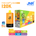 Vozolvapen Jnr Hexafuse 6-in-1, 120.000 Züge, mittlere Packungsgröße, J-Serie, 10 EU-Lager, Einweg-E-Zigaretten-Gerät