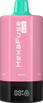 Vozolvapen Jnr Hexafuse 6-in-1 120.000 Züge Produktgrafik Marketingbild 05 EU-Lager Einweg-E-Zigaretten-Gerät